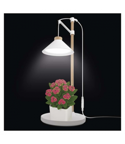 Lampa LED GROW do uprawy roślin 7W, timer, biała EMOS Z7905