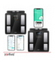 Waga łazienkowa analityczna, szklana, Smart Premium Bluetooth BMI, waga, tkanka tłuszczowa, mięśnie, woda, kości, Zortiva 26893 18813