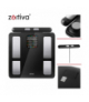 Waga łazienkowa analityczna, szklana, Smart Premium Bluetooth BMI, waga, tkanka tłuszczowa, mięśnie, woda, kości, Zortiva 26893 18813