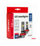 Żarówki samochodowe LED seria F25 PRO BLACK FULL CANBUS H8 H9 H11 H16 68W 12V 24V AMiO 04721