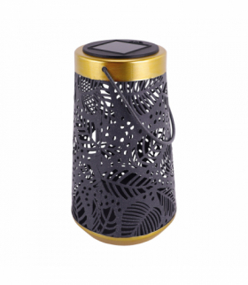 Lampa solarna LED ELZA LED 0,2W DARK GREY/GOLD CW ciemnoszary/złoty Struhm 04883