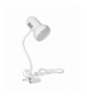 GANSO, lampka biurkowa z klipsem, flex, 15W, E27, biała Orno DL-21/W