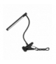 TERI II LED, lampka biurkowa z klipsem, 5W, 260lm, 4000K, czarna Orno DL-22/B