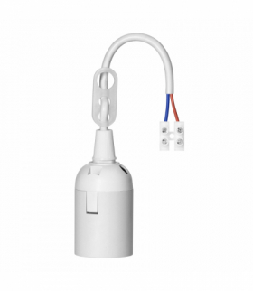 Oprawka remontowa E27, biała, zestaw 10szt. Orno LH/E27-30/W/PZ/10