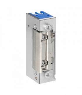 Elektrozaczep symetryczny z blokadą, regulacja zapadki, niskoprądowy, 280mA dla 12VDC Orno OR-EZ-4044