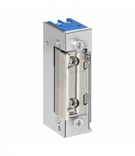 Elektrozaczep symetryczny z blokadą, regulacja zapadki, niskoprądowy, 280mA dla 12VDC Orno OR-EZ-4044