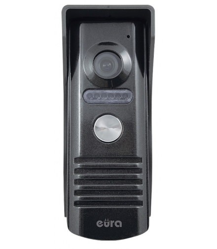 KASETA ZEWNĘTRZNA WIDEODOMOFONU VDA-11A3 EURA CONNECT - jednorodzinna, grafit, światło białe