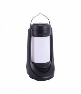 Akumulatorowa latarka LED TERMO LED 2,5W BLACK czarny, DC 5V 1,2A MAX, USB-C, Struhm 04944