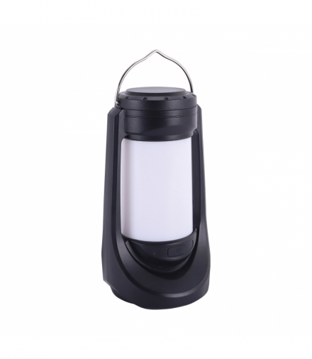 Akumulatorowa latarka LED TERMO LED 2,5W BLACK czarny, DC 5V 1,2A MAX, USB-C, Struhm 04944