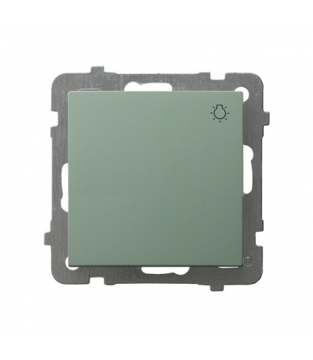 AS ŁP-5G/m/84 Łącznik zwierny światło Zielony mat Ospel