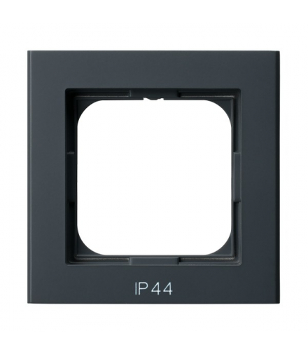 SONATA RH-1R/73 Ramka pojedyncza do łączników IP-44 Szary grafit Ospel