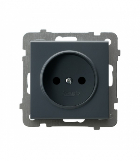 SONATA GP-1R/m/73 Gniazdo pojedyncze Szary grafit Ospel