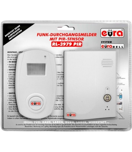 SYGNALIZATOR WEJŚĆ EURA ED-40A3 z czujnikiem PIR