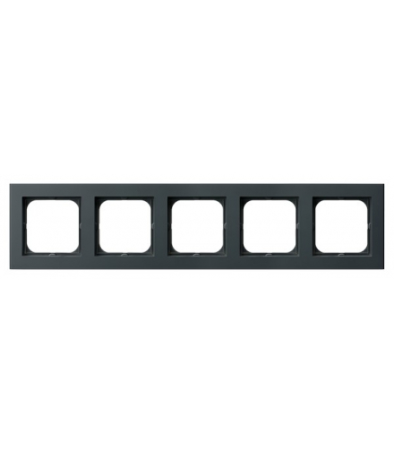 SONATA R-5R/73 Ramka pięciokrotna Szary grafit Ospel