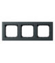 SONATA R-3R/73 Ramka potrójna Szary grafit Ospel