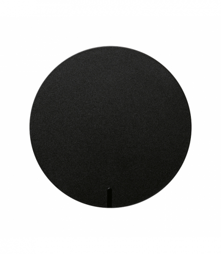 Pokrywa magnetyczna do meblowej ładowarki USB, Simon 400, czarny Simon 400 43100002-138