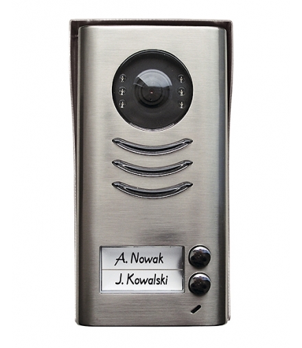 KASETA ZEWNĘTRZNA WIDEODOMOFONU EURA VT-592 dwu-rodzinna