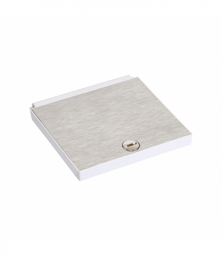 Pokrywa, stal inox, IP66, 1,5×K45 KGT KFS1001/72