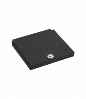 Pokrywa, czarny, IP66, 1,5×K45 KGT KFS1001/74