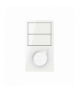 Panel 2-krotny pion: 2 klawisze + gniazdo z zintegrowaną ładowarką USB C, biały, USB: C, Prąd ład.: 2,1A Simon 100 10020253-130