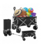Wózek transportowy składany ogrodowy, plażowy 200kg 150L duże koła na piasek, 87x46x70cm Gardlov 18815