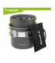 Zestaw garnków turystycznych, menażka składana 1.2L z grubego aluminium na camping trekking Trizand 18842
