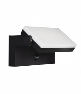 Oprawa elewacyjna XERTO EL 20W SE, z czujnikiem ruchu i zmierzchu, czarny B Kanlux 45819