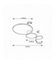 Lampa sufitowa Formand LED 38W 3000K Rabalux 71297