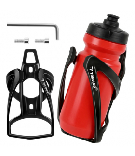 Uchwyt na bidon, koszyk rowerowy na butelkę wodę, do roweru, hulajnogi 13,5x7cm Trizand 18874