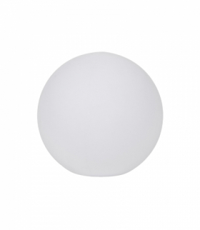 Kula 40cm ogrodowa wbijana E27 STONO 40 MLK biały E27 Kanlux 45932