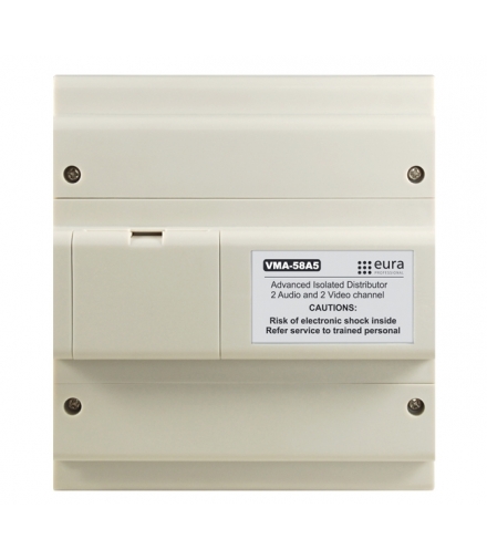 DYSTRYBUTOR SYGNAŁU EURA PROFESSIONAL CAT5 VMA-58A5 2 kanały video + 2 kanały audio