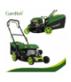 Kosiarka do trawy DriveX, spalinowa z napędem, mocna, silnik 149cm3, 2.3kW, 3.13KM, szerokość koszenia 40,6cm, z funkcja mycia, kosz 50L + olej Gardlov 18921