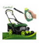Kosiarka do trawy DriveX, spalinowa z napędem, mocna, silnik 149cm3, 2.3kW, 3.13KM, szerokość koszenia 40,6cm, z funkcja mycia, kosz 50L + olej Gardlov 18921