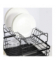 Suszarka do naczyń dwupoziomowa, stojąca, duża 43x29x27cm, ociekacz na naczynia i sztućce Ruhhy 18928