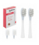 Końcówki do szczoteczki sonicznej X800, końcówka soft i medium 2szt. biały Soulima 26929 18803