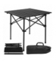 Stolik turystyczny składany, stół ogrodowy, na balkon, taras, 70kg, 54x50x50cm, czarny Gardlov 27294 18895