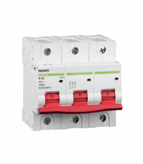 Wyłącznik nadprądowy Ex9B125 3P C100A 20 kA, ch-ka C, 100 A, 3-bieg. NOARK 102792