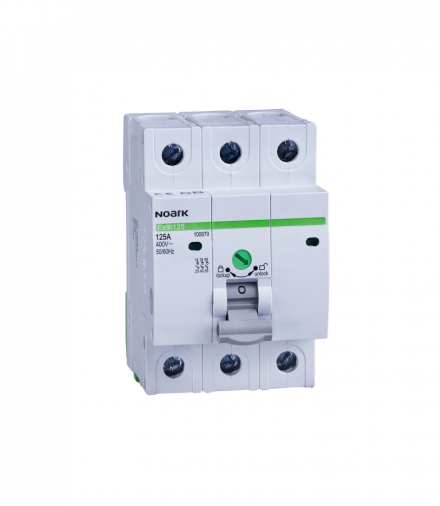 Rozłącznik izolacyjny Ex9I125 3P 80A 3 moduły, 3-bieg. NOARK 100877