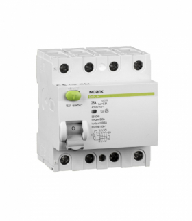 Wyłącznik różnicowoprądowy RCCB 4P, 40A, 30mA, A, 10kA, Ex9L-H NOARK 108206