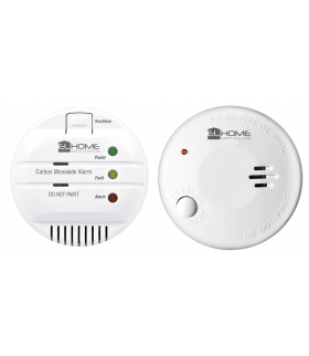 ZESTAW MINI CZUJNIKÓW CZADU I DYMU EL HOME CSD-01N9 bateryjny