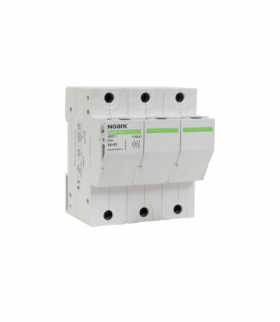 Rozłącznik bezpiecznikowy 3P, 63A, na wkładki 14x51mm, bez sygnalizacji, Ex9F-14 EU NOARK 115547