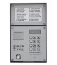 ZESTAW CYFROWY CYFRAL Z-2000PN SREBRNY LM-PN (panel PC-2000D + ramka N/T + lista lokatorów LM-1000)