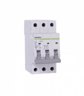 Wyłącznik nadprądowy typu Slim, Ex9B40J, 3P, B20, 6kA, NOARK 110748