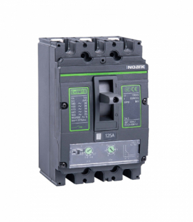 Wyłącznik kompaktowy, 3P, 160A, wielkość M1, TM, IcuIcs36kA, In160A, 3-bieg. Ex9M1S TM 160 3P EU NOARK 111801