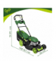 Kosiarka do trawy DriveXPro, spalinowa z napędem, mocna, silnik 196cm3, 3.4kW, 4.6KM, szerokość koszenia 51cm, 4w1, kosz, wyrzut tylny, boczny i mulczowanie, + olej Gardlov 18945