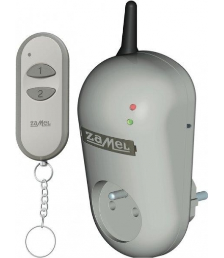 GNIAZDO ZDALNIE STEROWANE Z PILOTEM RWG-01K