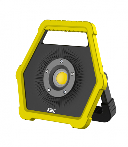 Naświetlacz akumulatorowy KEL, 10W, 1100lm, 4400mAh, 3-6h, USB-C, LPH-4/AKU, KEL Light W-00324