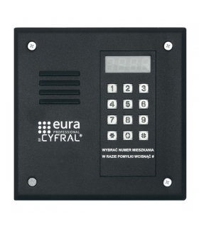 PANEL CYFROWY CYFRAL PC-1000 czarny