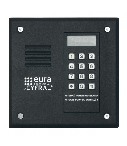 PANEL CYFROWY CYFRAL PC-1000 czarny