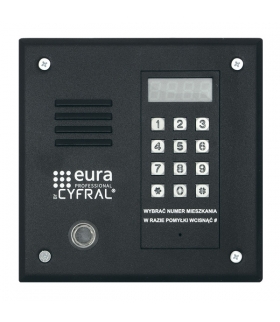 PANEL CYFROWY CYFRAL PC-1000D czarny z Dallas
